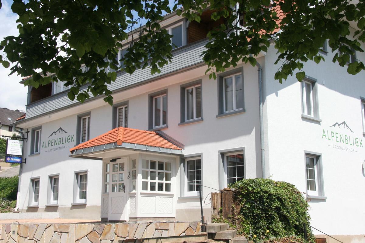 Landgasthof Alpenblick An Der Wutachschlucht Suedschwarzwald Loffingen Bagian luar foto